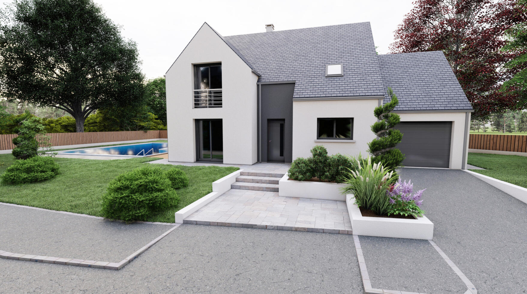 Maison de plain pied